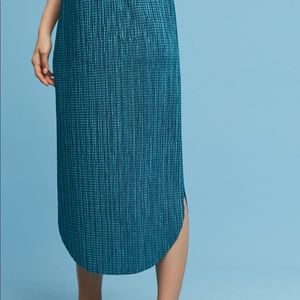 Anthro Odelle Textured Skirt